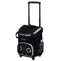 Rolling Speaker Cooler w/ Hideaway Handle